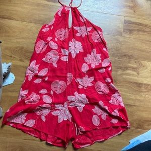 Roxy Halterneck Romper Size Small